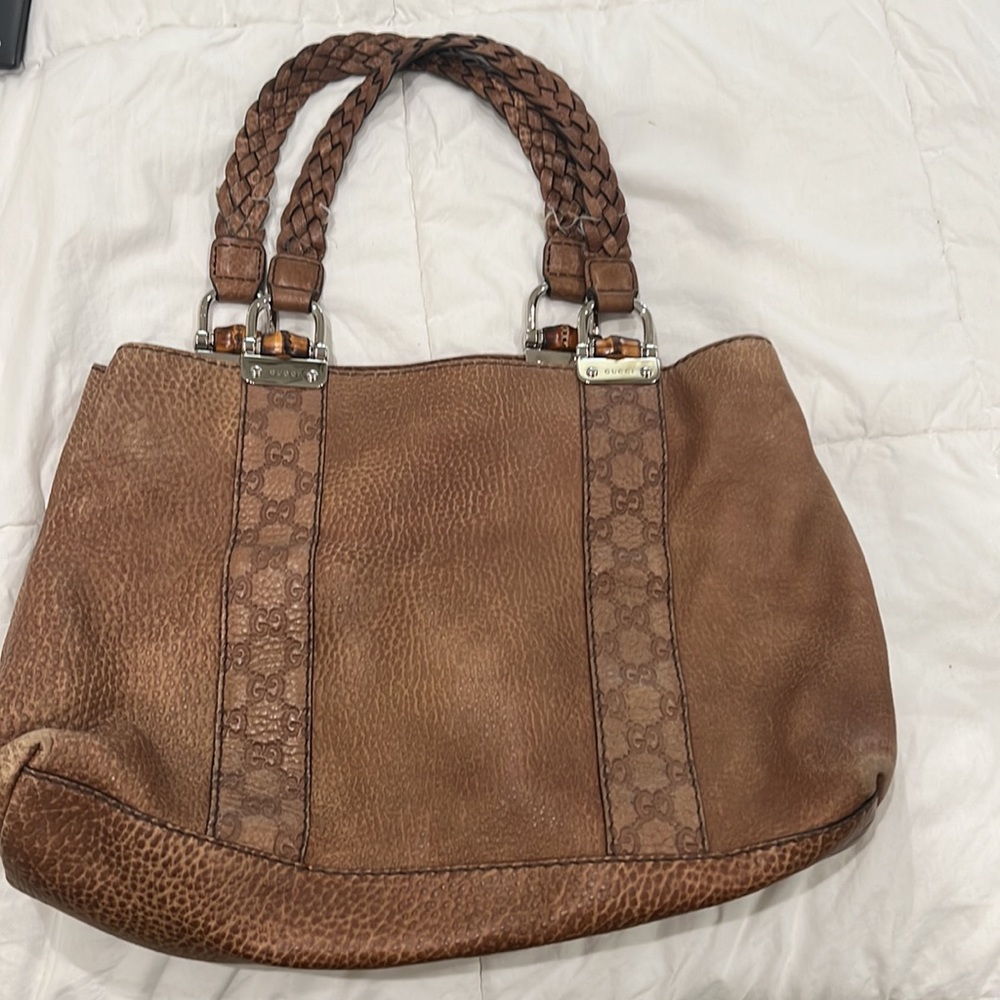 Gucci leather bag Designer